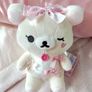 Korilakkuma Plush with Bows - Rilakkuma Makeup Series